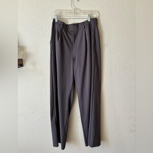 Halara Flex High Waisted Plicated Side Pocket Straight Leg Work Pants